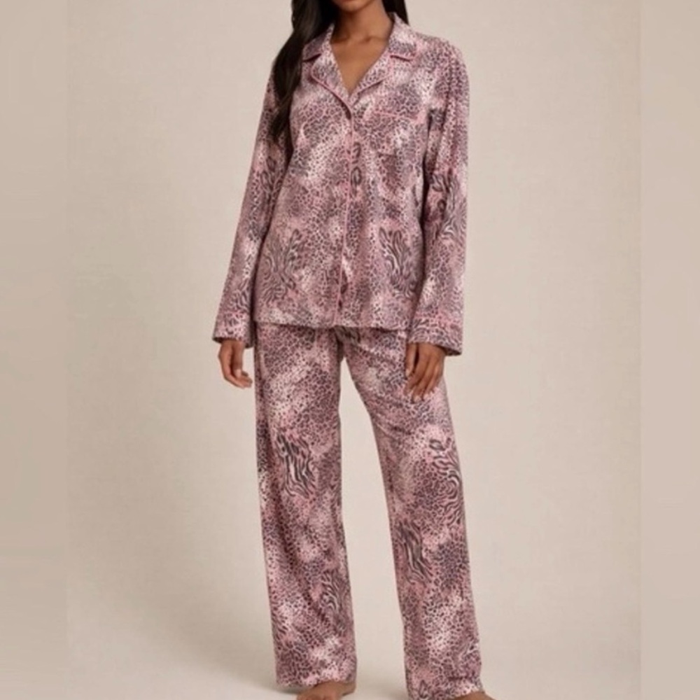 SKIMS Animal Print Pajama Set